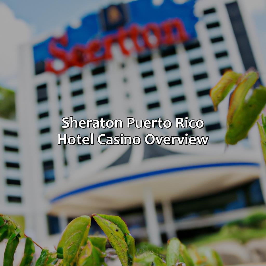 Sheraton Puerto Rico Hotel Casino Overview-sheraton puerto rico hotel casino, 