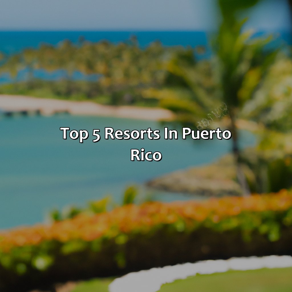 Top 5 Resorts in Puerto Rico-top 5 resorts in puerto rico, 
