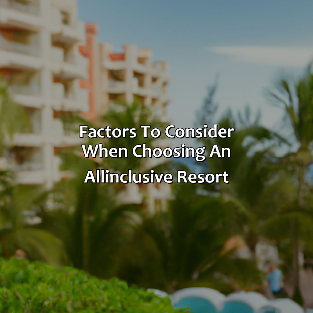 Factors to Consider When Choosing an All-Inclusive Resort-top all inclusive resorts in puerto rico, 