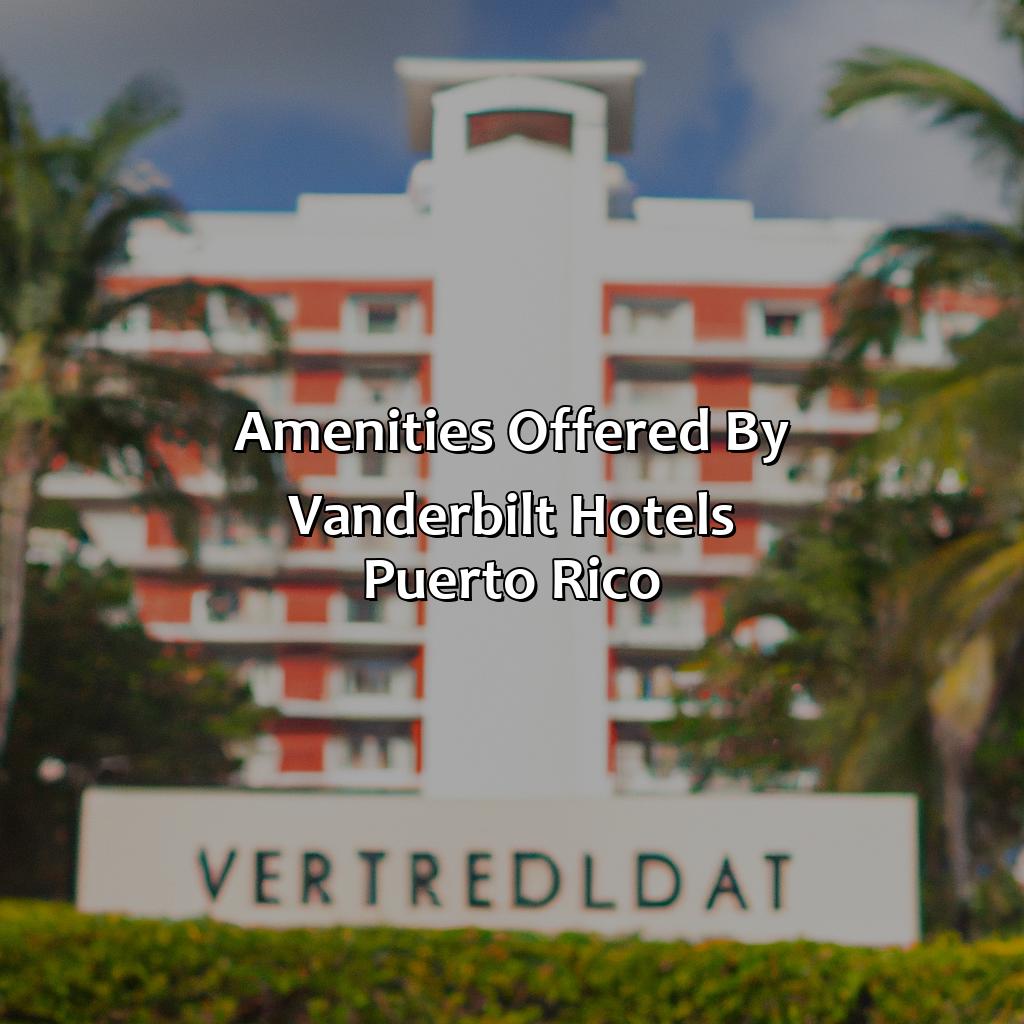 Amenities Offered by Vanderbilt Hotels Puerto Rico-vanderbilt hotels puerto rico, 