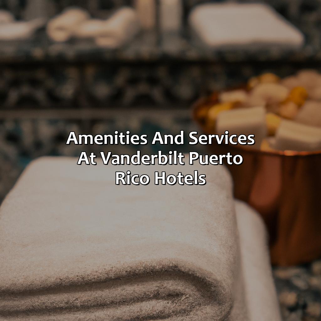 Amenities and services at Vanderbilt Puerto Rico Hotels-vanderbilt puerto rico hotels, 