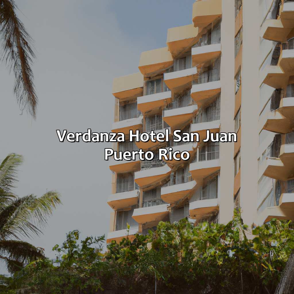 Verdanza Hotel San Juan Puerto Rico