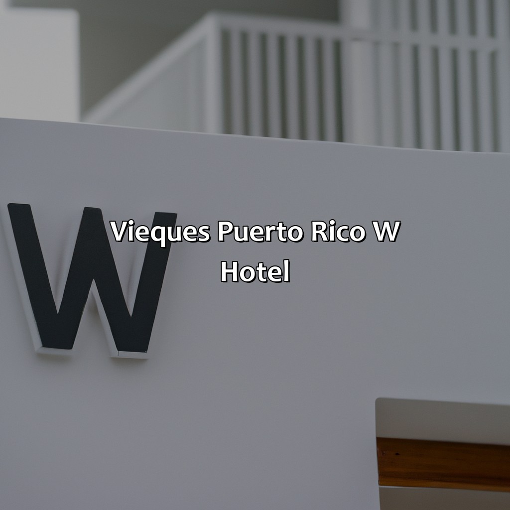 Vieques Puerto Rico W Hotel