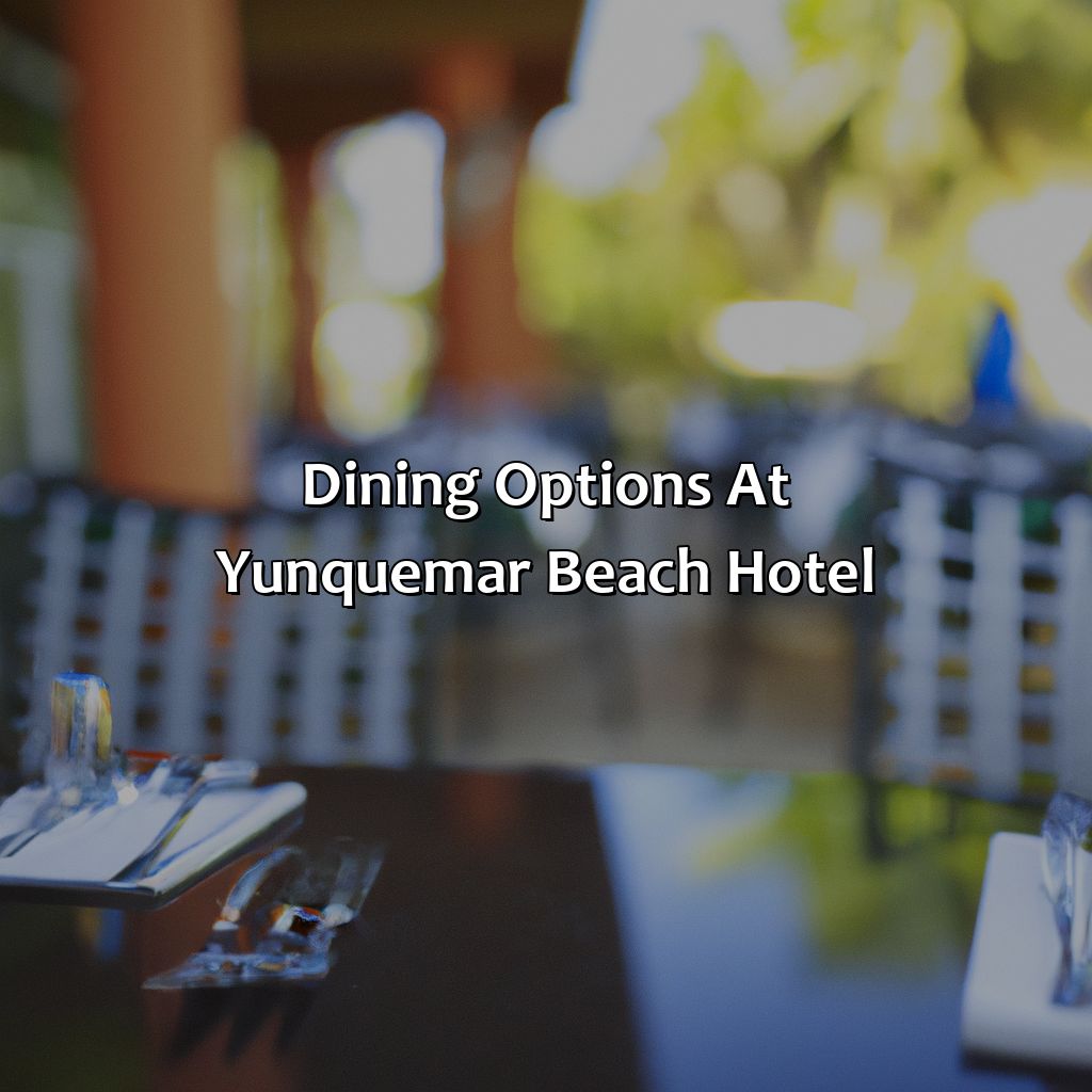 Dining options at Yunque+Mar Beach Hotel-yunque+mar+beach+hotel+luquillo+puerto+rico, 