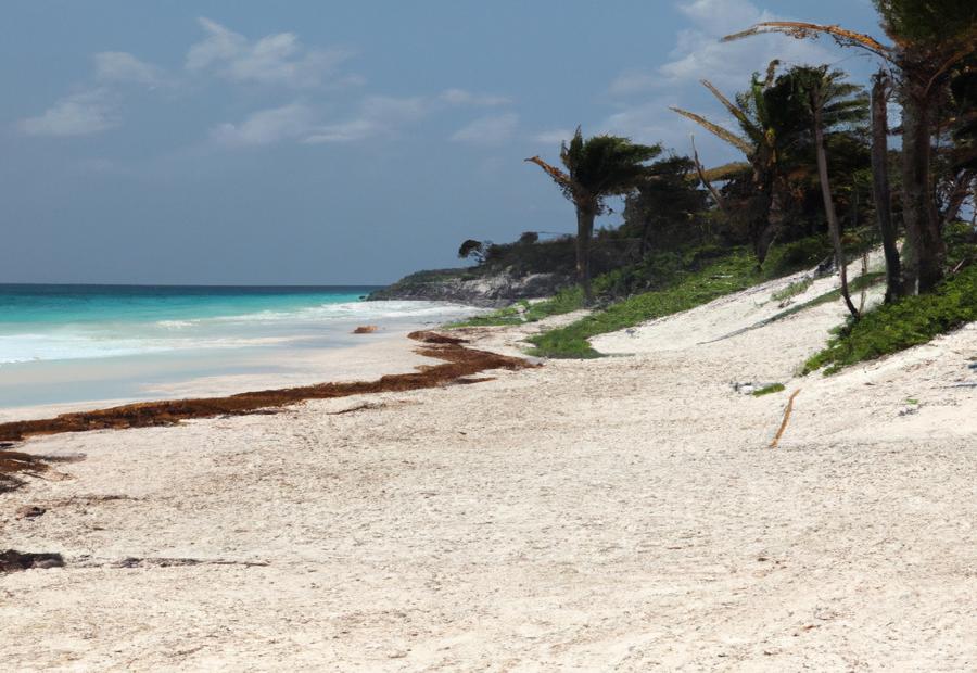 Playa Fundadores: The Iconic Beach with Portal Maya Statue 