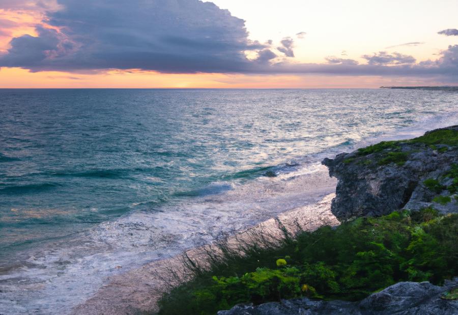 The best time to visit Tulum is during the high season, which runs from November to April. 