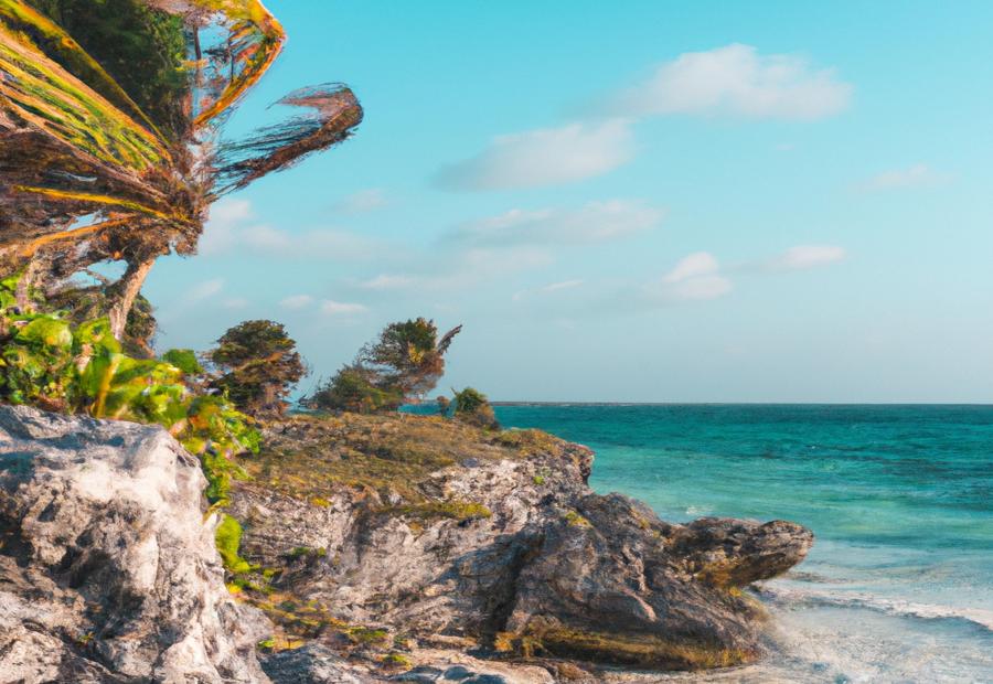 Practical tips for visiting Tulum, including carrying Mexican cash and being mindful of personal belongings. 