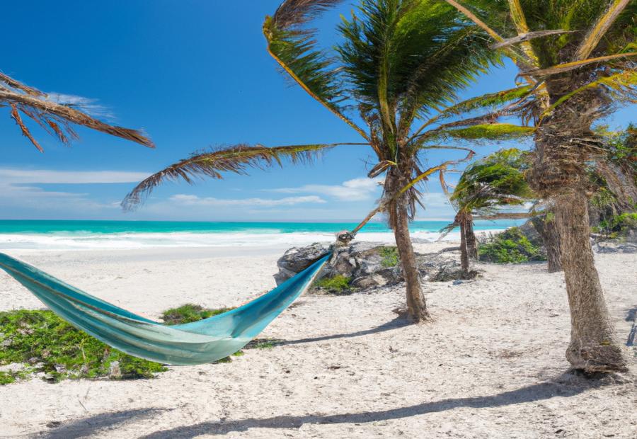 Highlights of Tulum as a popular tourist destination with beautiful beaches and Mayan ruins 