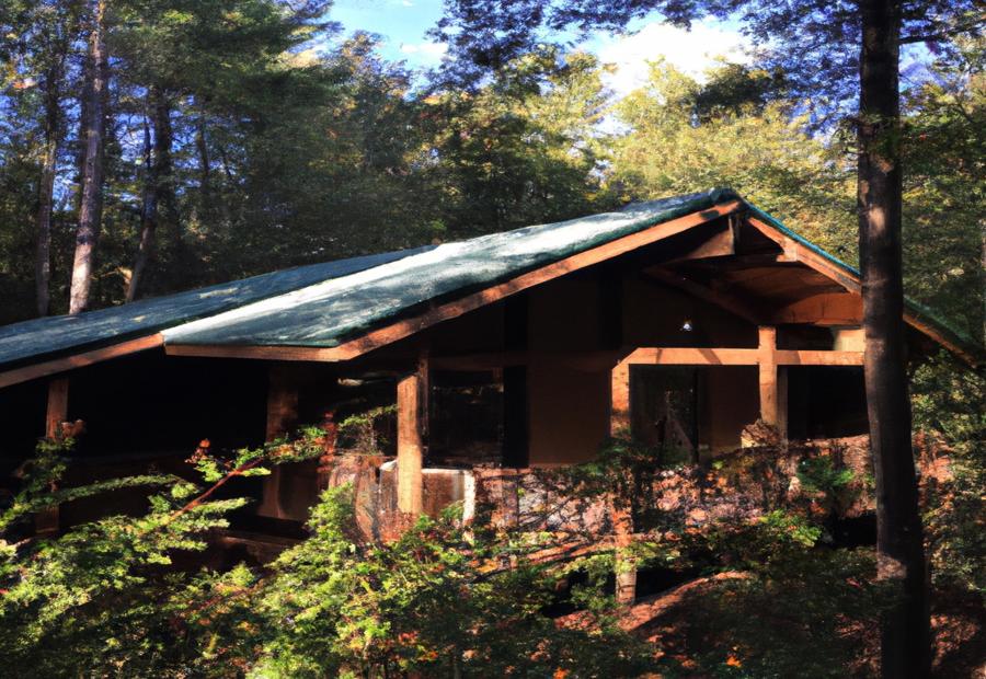 Cabin Features at Roberds Lake: 