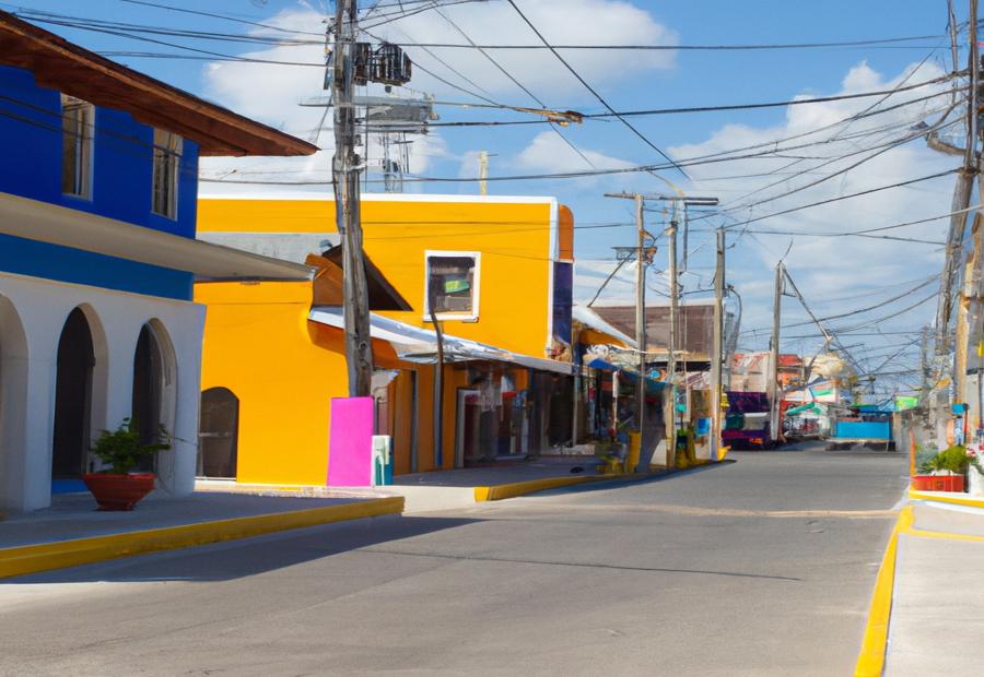 Overview of Chetumal as a small town with a growing population and its accessibility from Cancun 