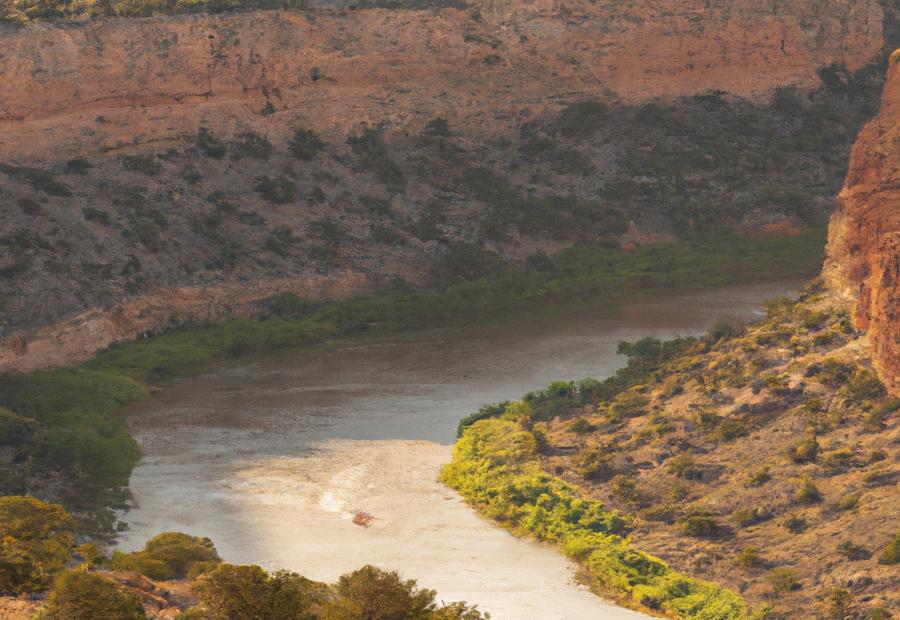 Geographic features of the San Juan River 