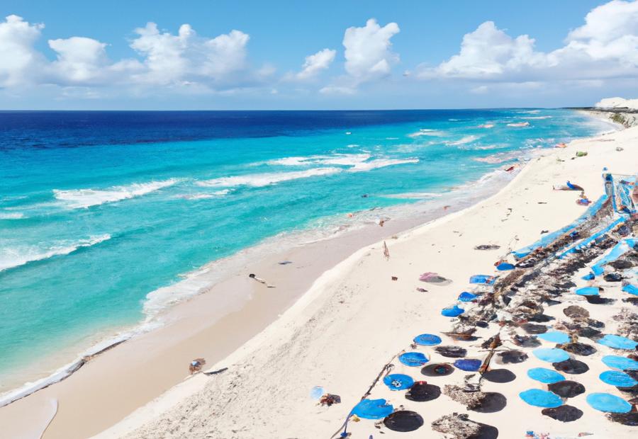 Beach recommendations in Cancun, including Playa Delfines and Isla Blanca 