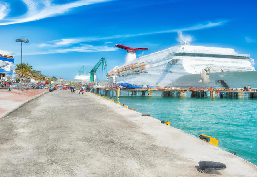 Overview of Progreso Cruise Port 
