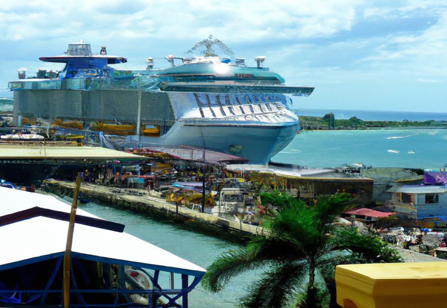 Overview of the two main cruise ports in Puerto Plata: Amber Cove Port and Taino Bay Port 