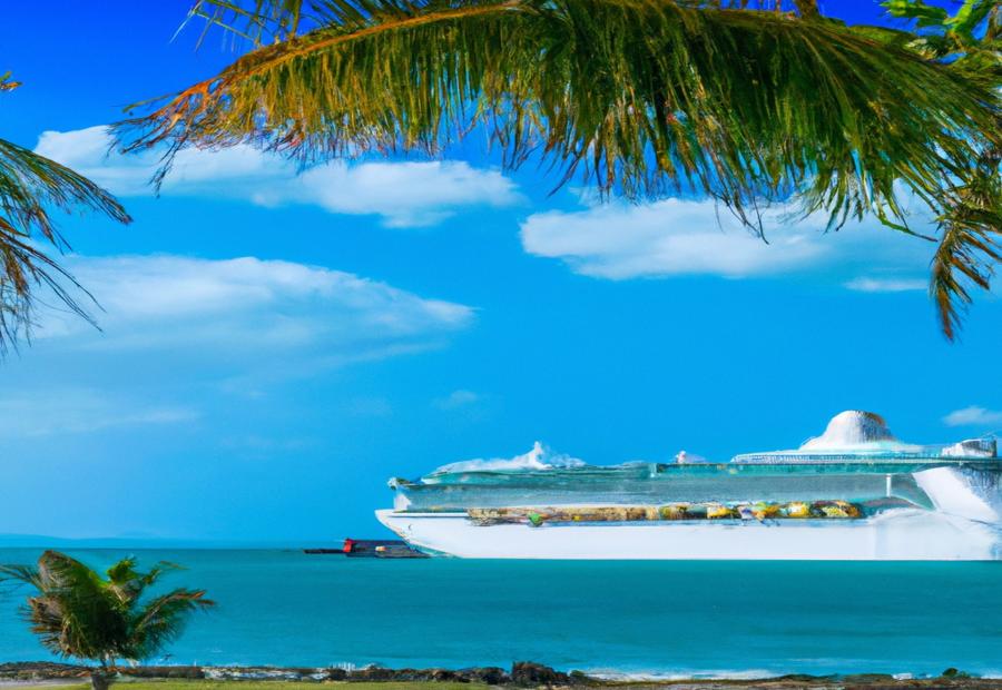 Description of Taino Bay Port and its amenities for cruise passengers 