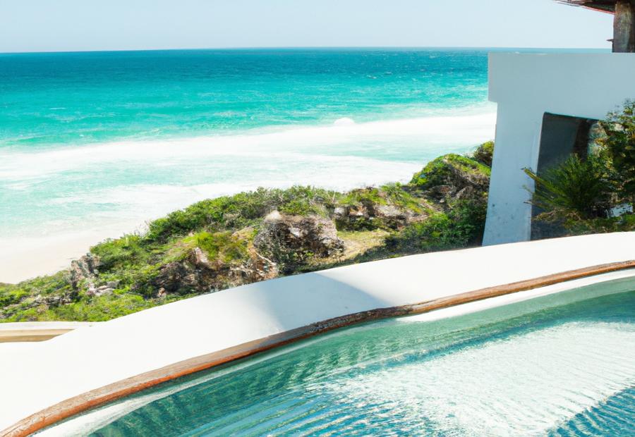 The benefits and drawbacks of staying in Tulum town, including convenience, affordability, and proximity to shops and restaurants 