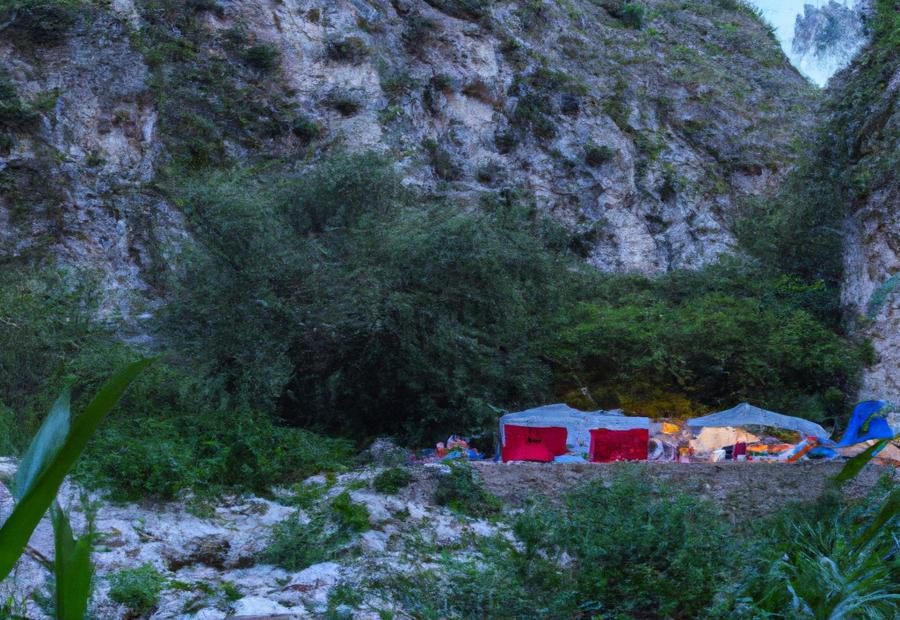 Camping Options in Grutas Tolantongo 