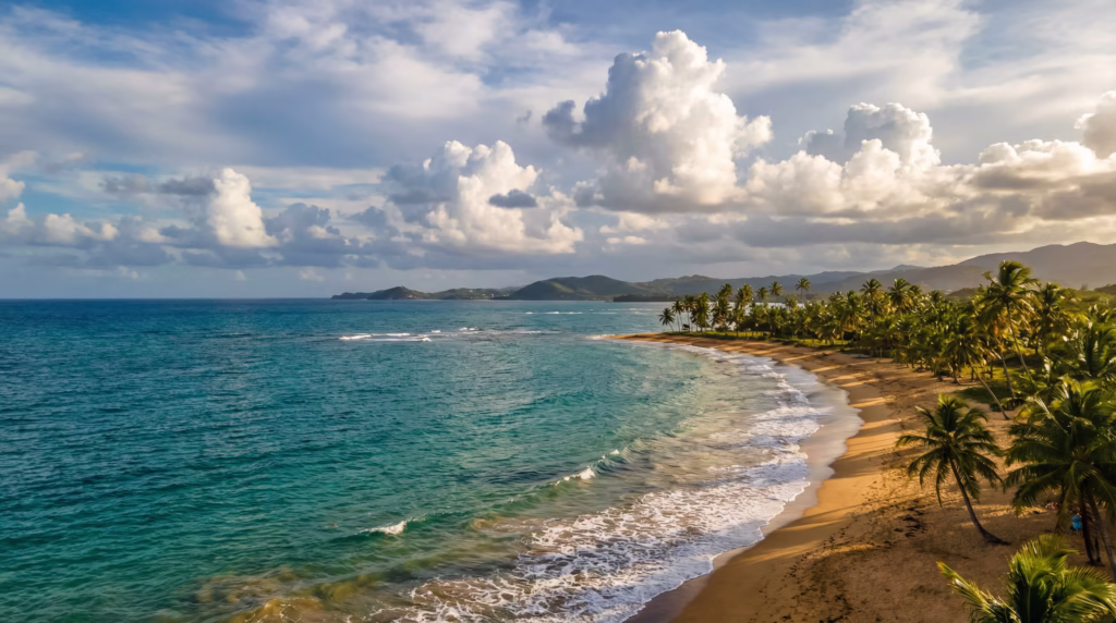 Puerto Rico year-round weather guide showing tropical climate conditions for vacation planning